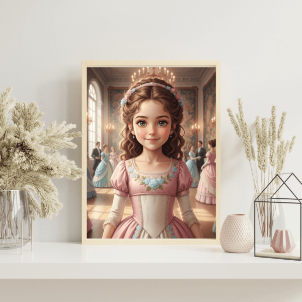 Portrait Personnalisé – royal princesse