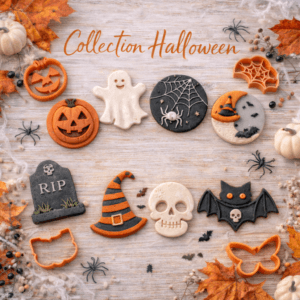 Emporte-pièces thème flamant rose & feuilles tropicales