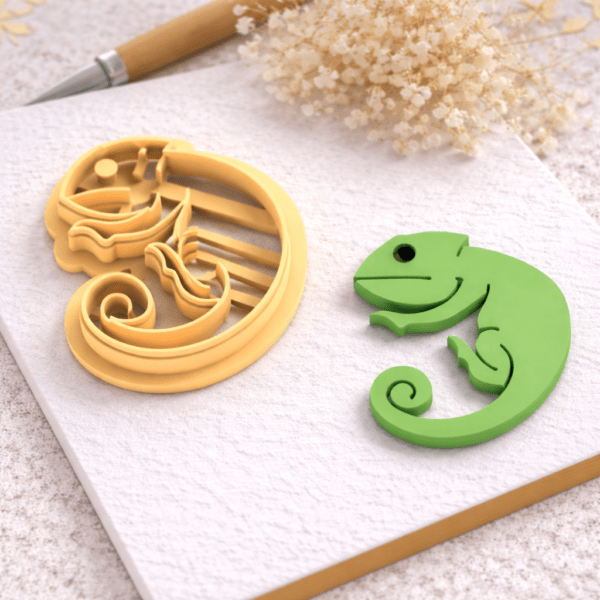 caméleon Emporte-pièces- caméléon