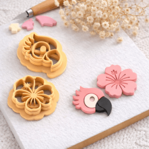 flamant hibiscus Emporte-pièces- flamant hibiscus