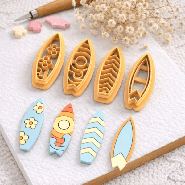 lots planche de surf Emporte-pièces- lots planche de surf