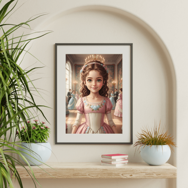 Portrait Personnalisé – royal princesse