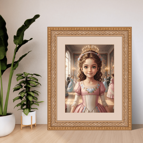 Portrait Personnalisé – royal princesse