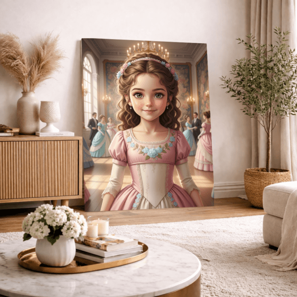 Portrait Personnalisé – royal princesse