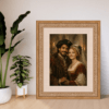 Portrait Personnalisé – couple royal