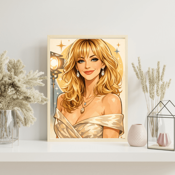 Portrait Personnalisé – stars cinéma