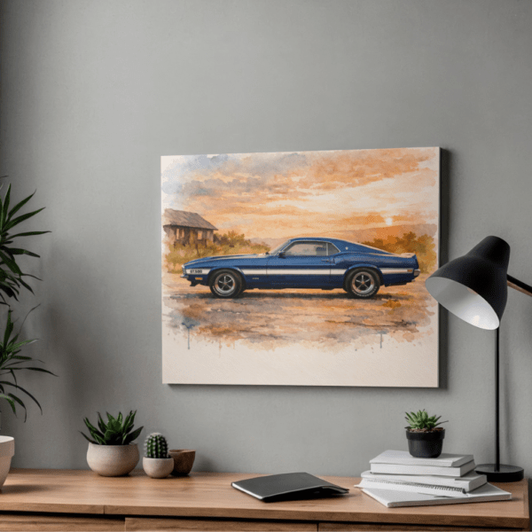 aquarelle Portrait Personnalisé – design aquarelle