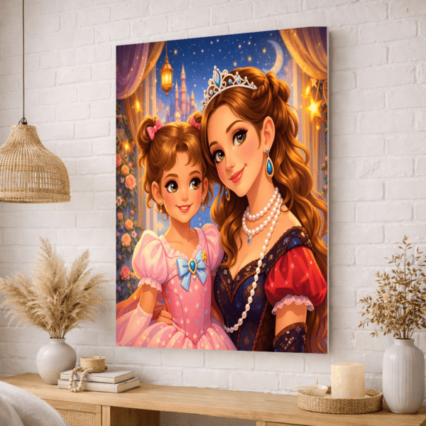 Portrait Personnalisé – princesse