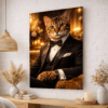 Portrait Personnalisé – chat chic