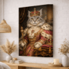 Portrait Personnalisé – chat royal