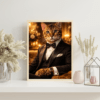 Portrait Personnalisé – chat chic