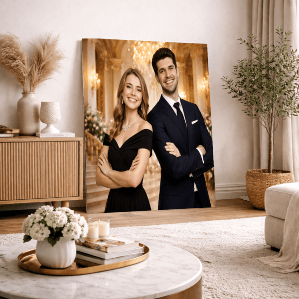 Portrait Personnalisé –  élégant