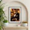Portrait Personnalisé – chat chic