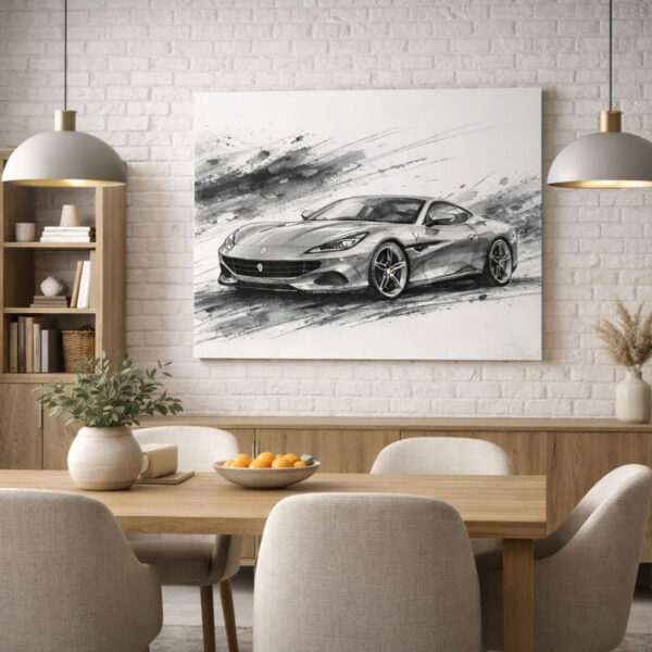 craie3 Portrait Personnalisé – design fusain