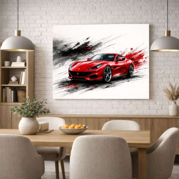 craie4 Portrait Personnalisé – design color