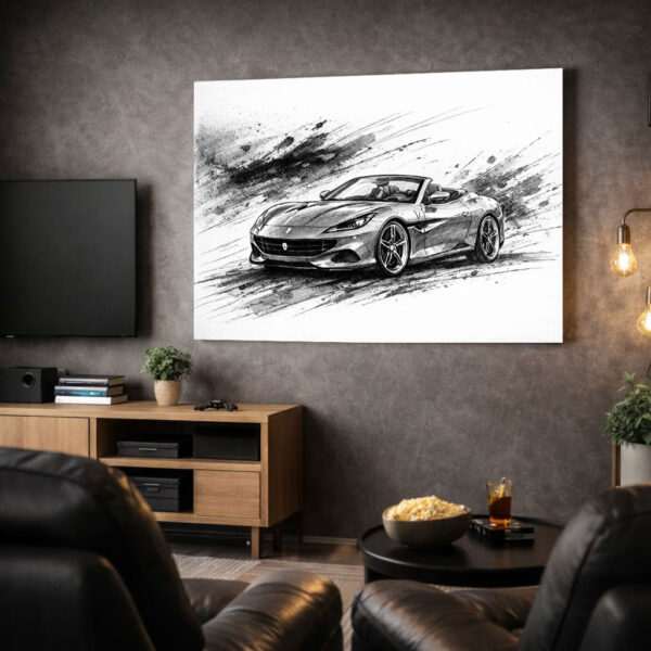 croquis1 Portrait Personnalisé – design fusain