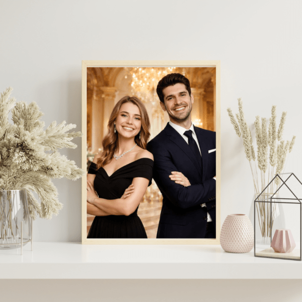 Portrait Personnalisé –  élégant