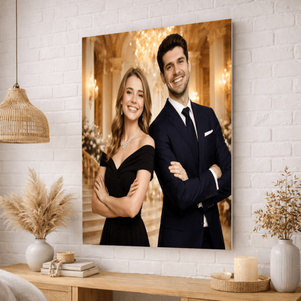 Portrait Personnalisé –  élégant