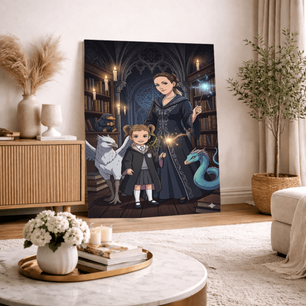 Portrait Personnalisé – fantastique magie