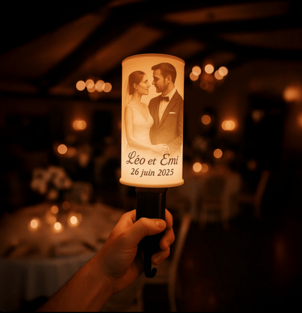 le flambeau Lithophanie le flambeau