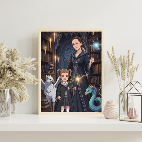 Portrait Personnalisé – fantastique magie