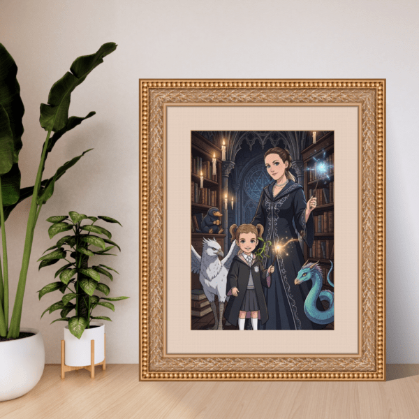 Portrait Personnalisé – fantastique magie