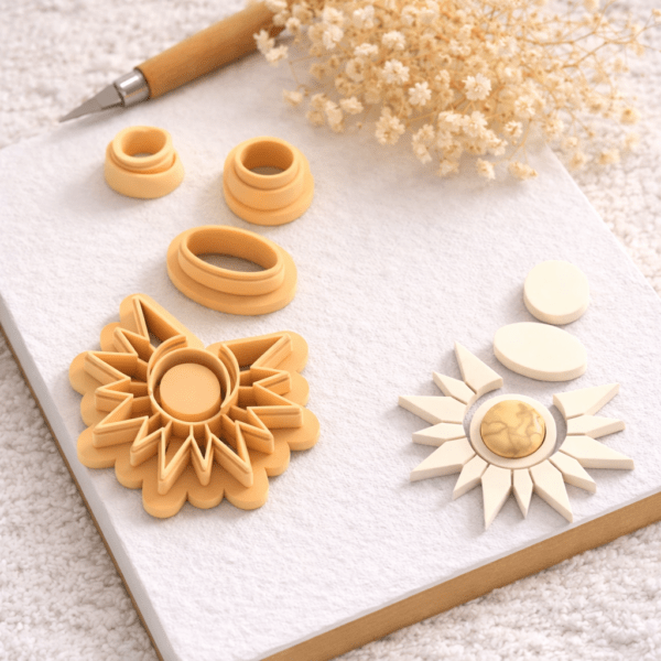 Emporte-pièces- soleil pierre