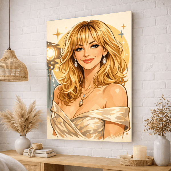 Portrait Personnalisé – stars cinéma